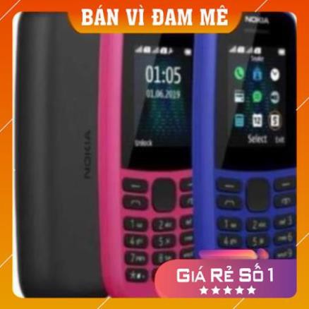 Điện Thoại Nokia 105 -2 Sim (2019) - Hàng Chính Hãng (shopmh59)