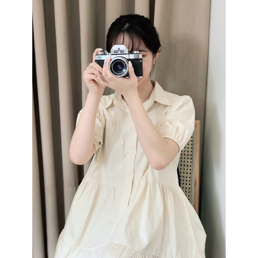 Váy babydoll form to rộng hot trend phong cách Ulzzang Hàn Quốc (Ảnh thật/Hàng có sẵn)