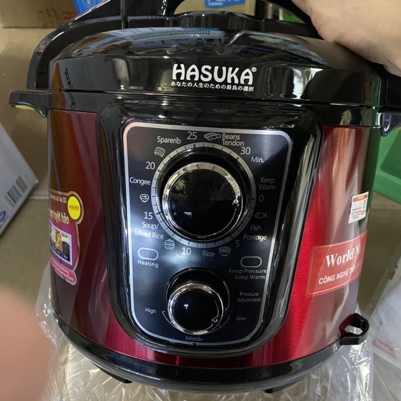 Nồi áp suất điện Hasuka HSK-983-5L hàng chính hãng