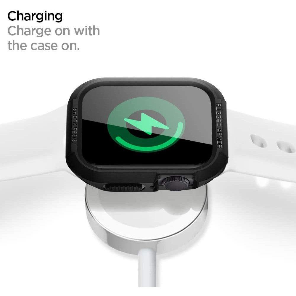 Ốp Spigen Apple Watch Series 6/SE/5/4 (40mm  - 44mm) Spigen Rugged Armor