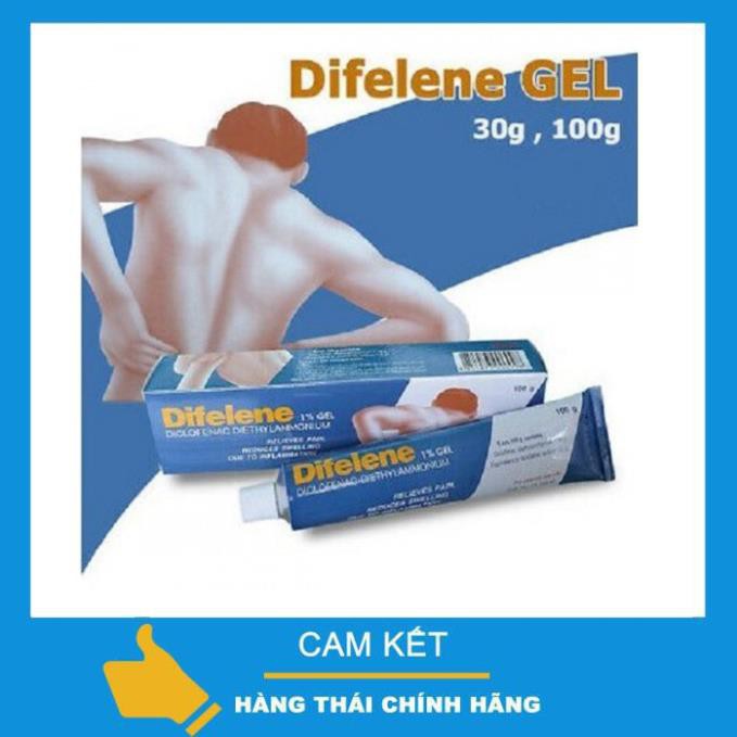 Kem Trị Thoát Vị Đĩa Đệm Và Đau Nhức Xương Khớp Difelene 100g Thái Lan (ไดฟีลีน)