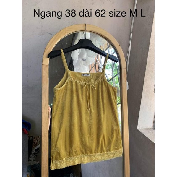 Áo hai dây 2hand đồ si vintage y2k