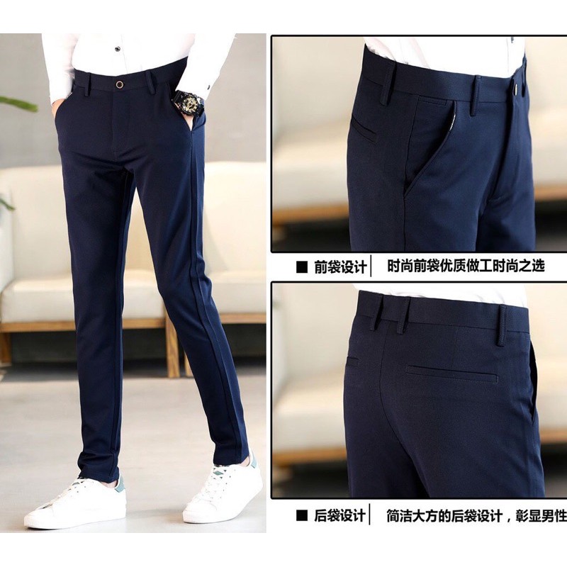 [ Hàng Cực Chất !! ] Quần Tây Âu nam vải co giãn 4 chiều siêu phẩm 2021 (Hàng Xuất Khẩu) | BigBuy360 - bigbuy360.vn