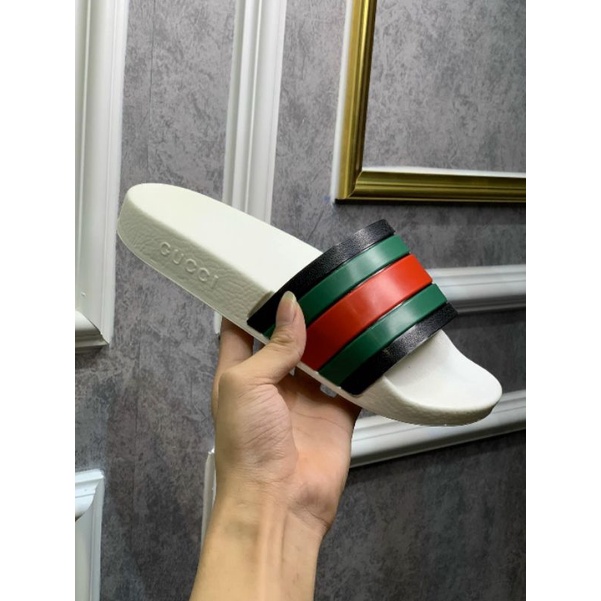 🔥HÀNG SIÊU CẤP🔥Dép lê bảo bình GC hottrend 2021 bản đế bằng cao cấp cực đẹp