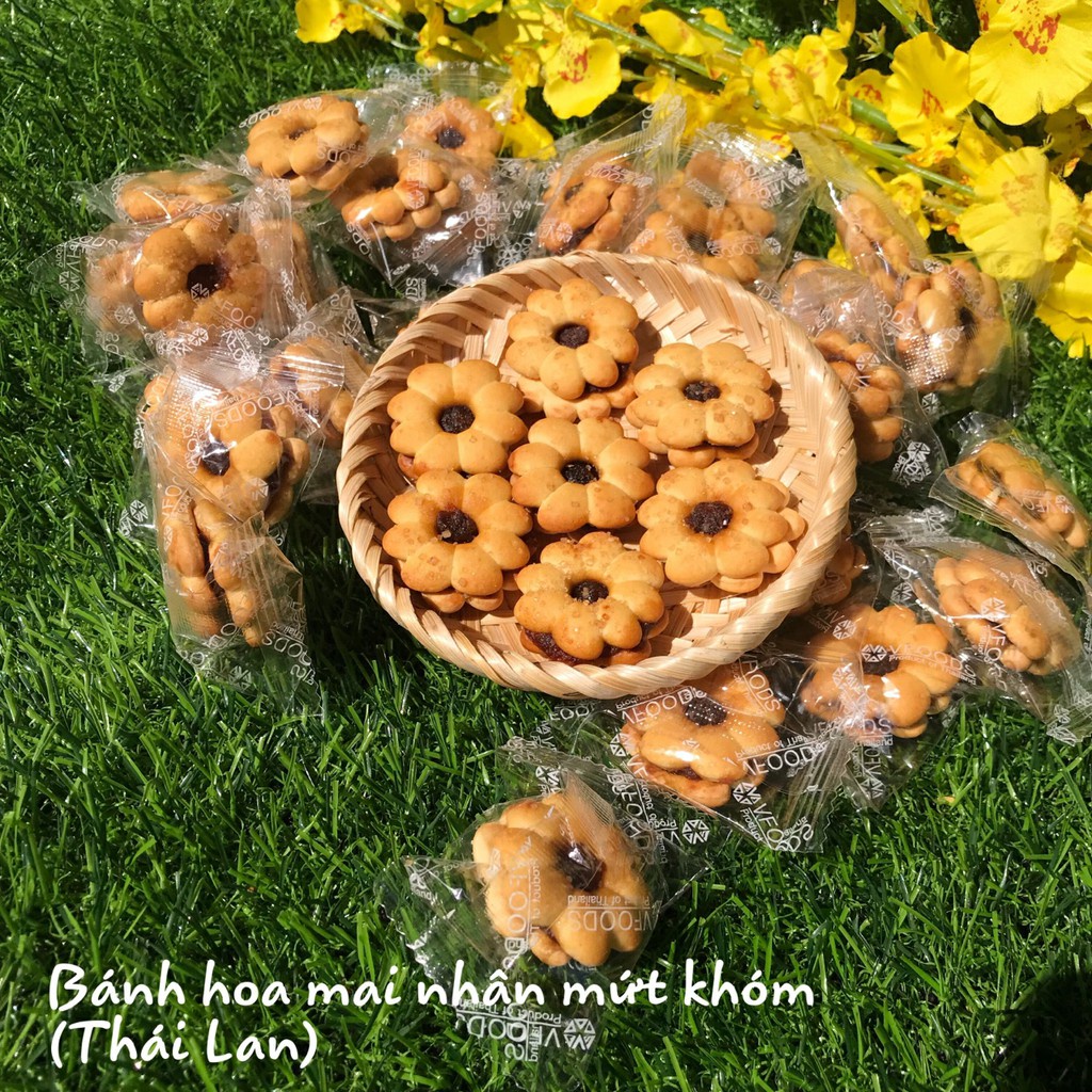 500G Bánh Bông Mai Mứt Thơm Vfoods Thái Lan