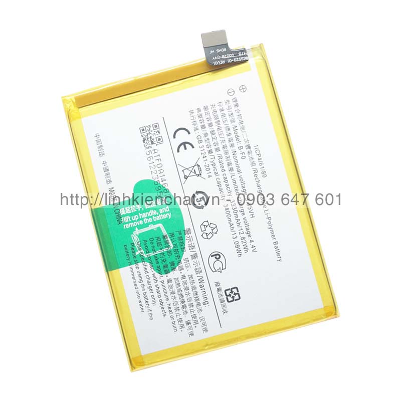 Pin Vivo V11 Vivo 1804 B-F0 3400mAh Zin - Hàng nhập Khẩu