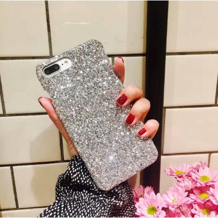 ốp iPhone phủ kim tuyến ốp cứng sang chảnh