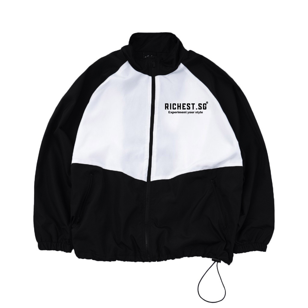 Áo khoác jacket RICHEST dù 2 lớp phối màu Local Brand unisex - Áo khoác nam nữ Ullzang Basic - RICHEST.SG