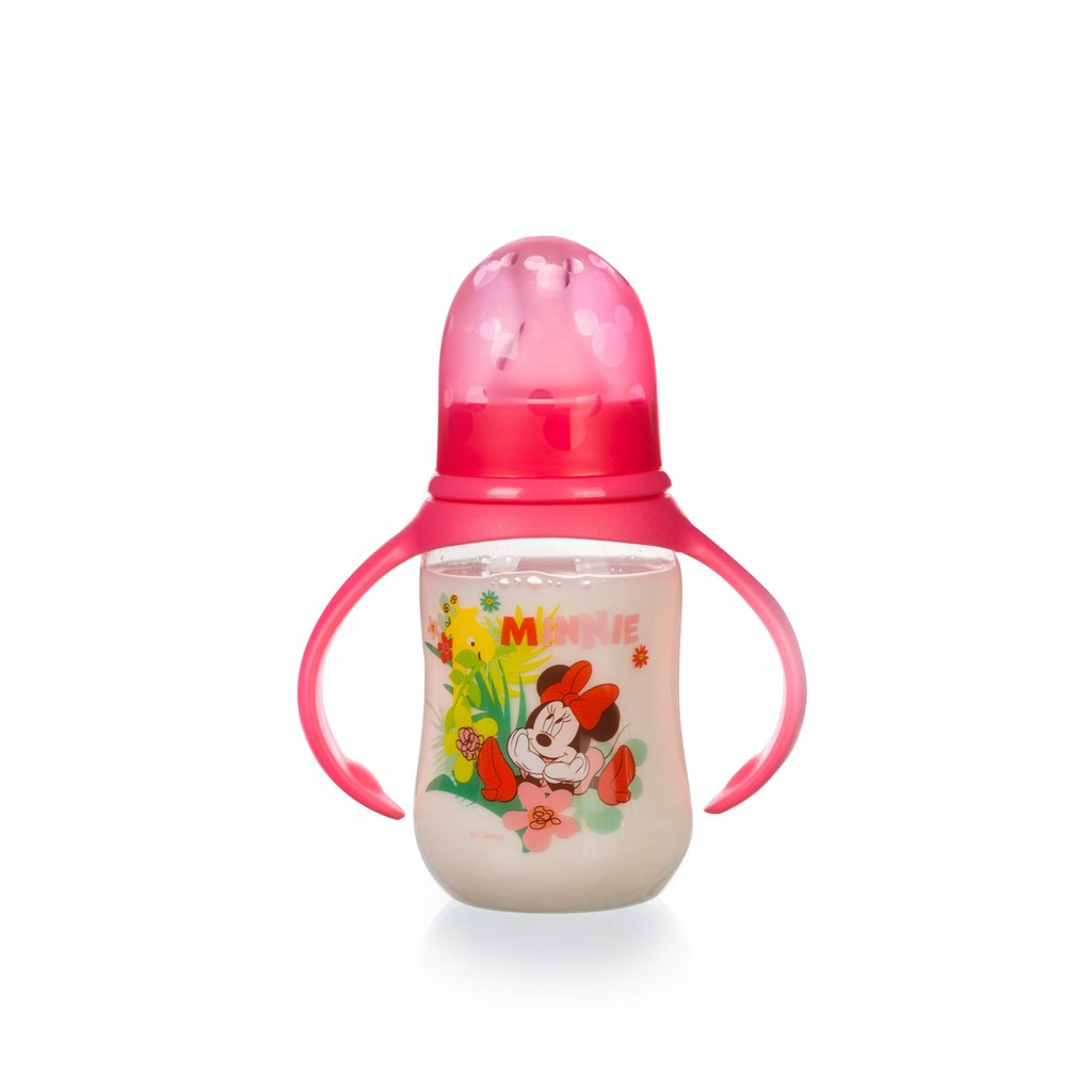 [Made in Thailand] Bình Sữa Có Tay Cầm 125-250ml Disney DN2062 DN2063