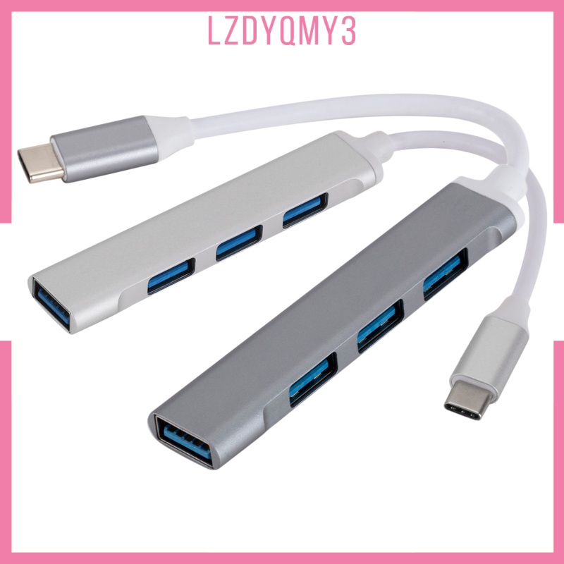 Bộ Chia 4 Cổng Usb Type C 3.0 Vỏ Nhôm | BigBuy360 - bigbuy360.vn