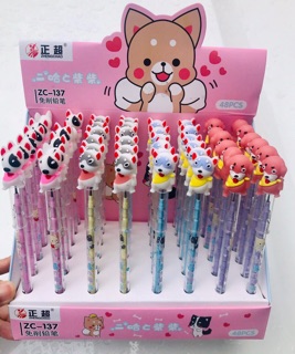 Bút chì khúc đầu thú nhiều kiểu