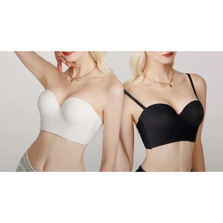 Áo Lót Nữ Softie Đúc Cúp Ngang Bản To Có Gọng Cao Cấp 724