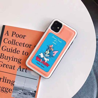Ốp lưng iphone 11 11 pro 11 pro max Cat và Mouse Soft TPU