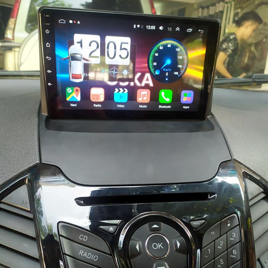 Màn hình android 9 inch cho xe ford ecosport