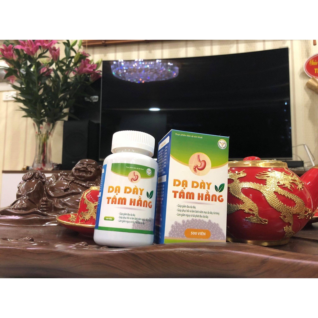 DẠ DÀY TÂM HẰNG giảm đau dạ dày, phục hồi và làm lành tổn thương niêm mạc dạ dày, tá tràng, ức chế HP