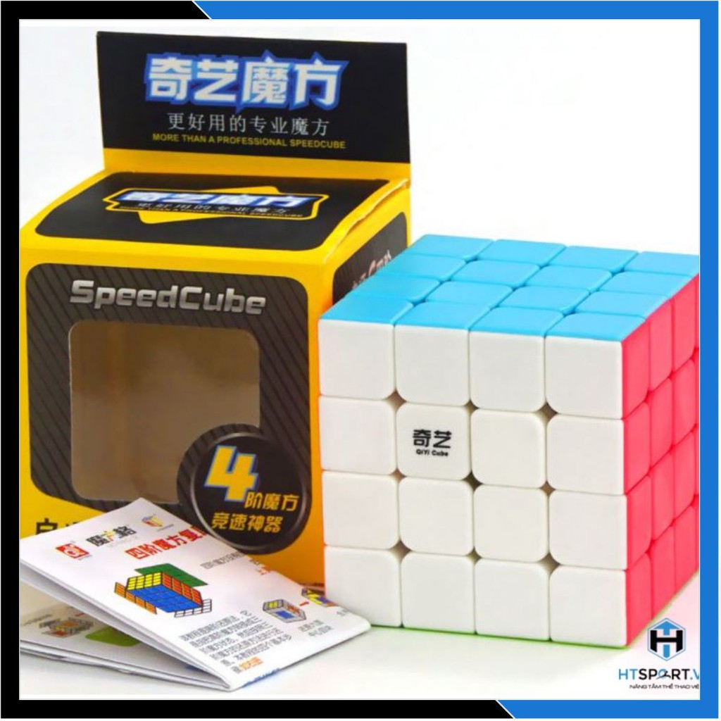 RuBik 4x4, Khối Rubic 4 Tầng MoYu MeiLong MFJS  Không Viền, Phát Triễn Trí Tuệ Cao Cấp