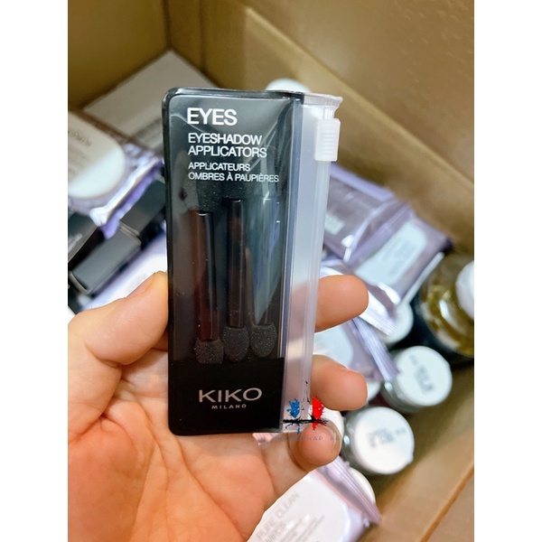 Set 3 mút tán phấn mắt Kiko