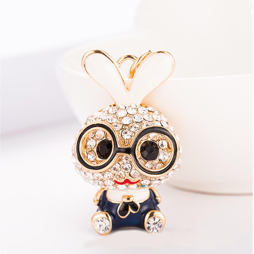 Móc Khóa Hình Thỏ Dễ Thương Giá Đỡ