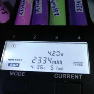 Cell Pin 18650  2300 đến 2400mAh