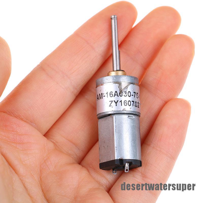 Động Cơ Bánh Răng DC6-12V DC 030 Chuyên Dụng