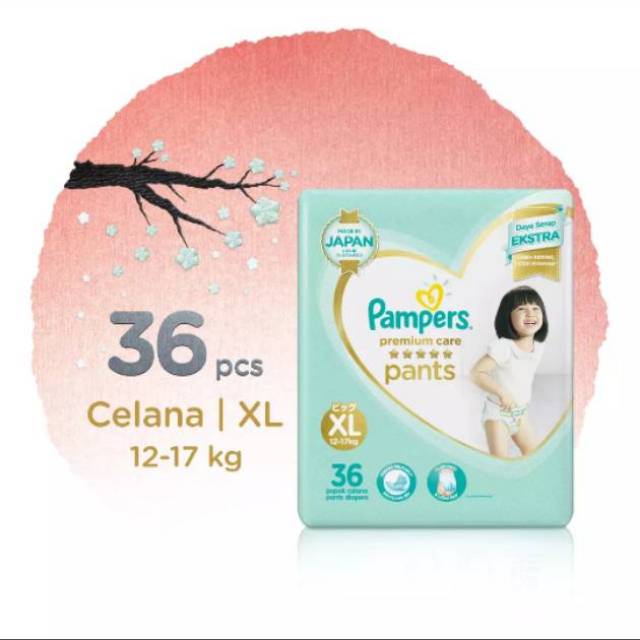 Pampers Quần Tã Lót Size Xl 36 Xl36 Cho Bé