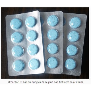 ✳️ ✳️ Bộ 5 vỉ viên sủi thả trực tiếp vào bình chứa làm sạch kính ô tô💎💎FREESHIP💎💎tiết kiệm, sủi không cặn