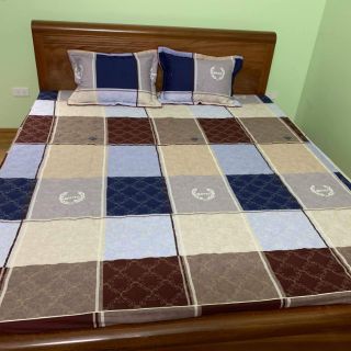 Ga gối trần bông 100% chất cotton hàn quốc cotton thắng lợi loại 1 kích thước 2m20