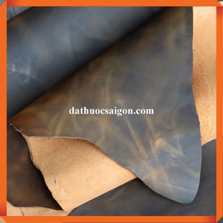 10 Pia Da Bò Sáp Wax Màu Nâu Bóp Đổi Màu Vàng - Bán Da Bò Thuộc