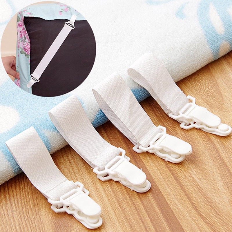 Bộ 4 dây kẹp cố định căng ga trải giường