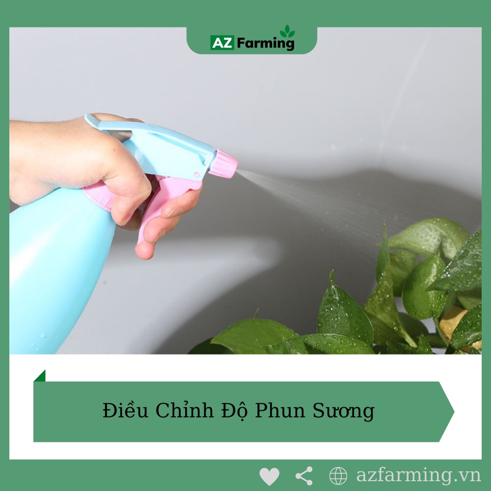 Bình Tưới Cây Phun Sương Mini Cho Bé 500ml - AZ Farming