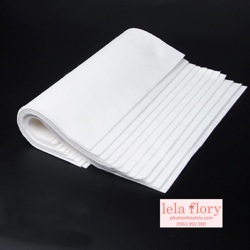 Bông bọc chân hoa giữ nước tấm 30*30cm (túi 10 tấm) - PKK0003