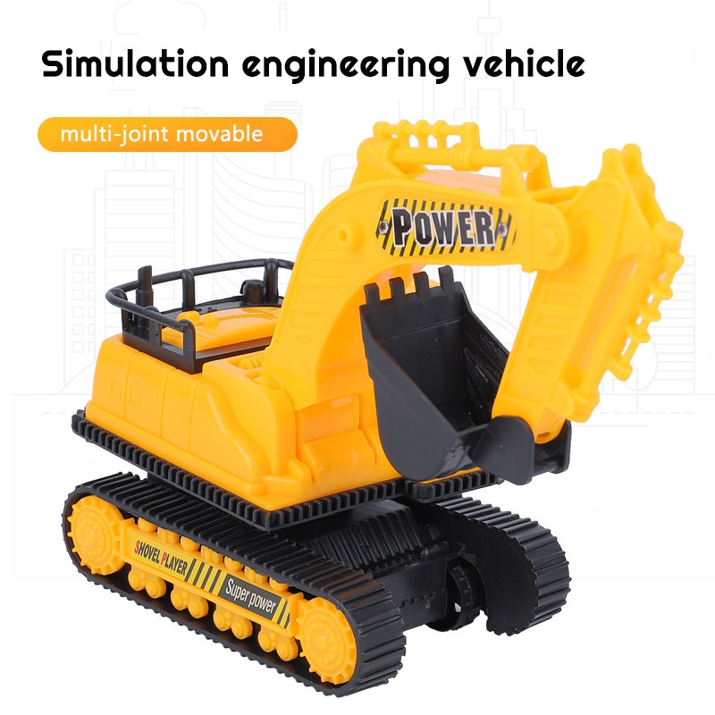 Mô Hình Xe Cần Cẩu Đồ Chơi Tỉ Lệ 1:36 Dành Cho Bé