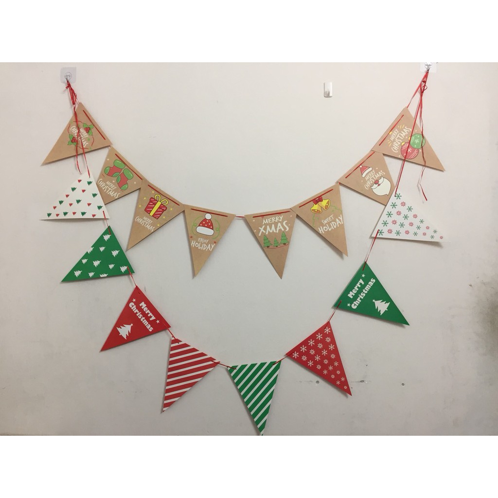 Dây treo trang trí giáng sinh, Dây treo trang trí noel các loại hình