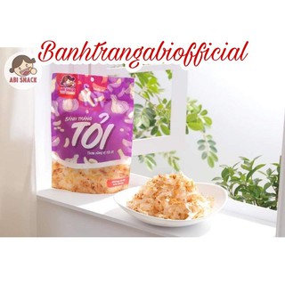 Bánh Tráng Abi Vị Bơ Tỏi ❤ Freeship ❤ Bánh Tráng Thơm Lừng Tỏi Phi - Abi Snack