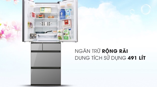 Tủ lạnh Panasonic Inverter 491 lít NR-F503GT-X2(Miễn phí giao tại HCM-ngoài tỉnh liên hệ shop)