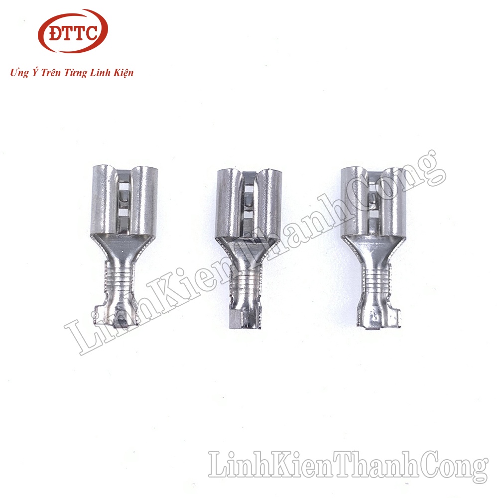 Đầu Cốt 6.3mm Bọc Nhựa