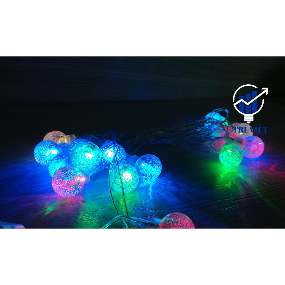 ĐÈN LED TRANG TRÍ NOEL BÓNG TRÒN – HẠT TUYẾT
