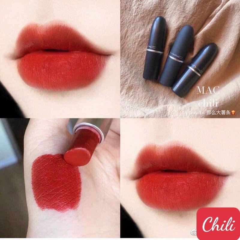 (chính hãng) Son MAC Powder Kiss - Matte - Retro Matte Lipstick