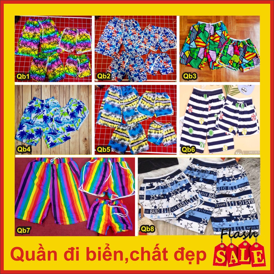 Quần đi biển 1, đi du lịch, đi chơi, quần nhóm , học sinh, quần đồng phục