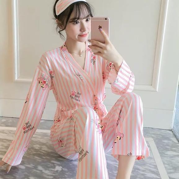 Bộ Đồ Ngủ kimono 8 Mảnh Nhập Khẩu Phong Cách Hồi Giáo Dành Cho Nữ | BigBuy360 - bigbuy360.vn