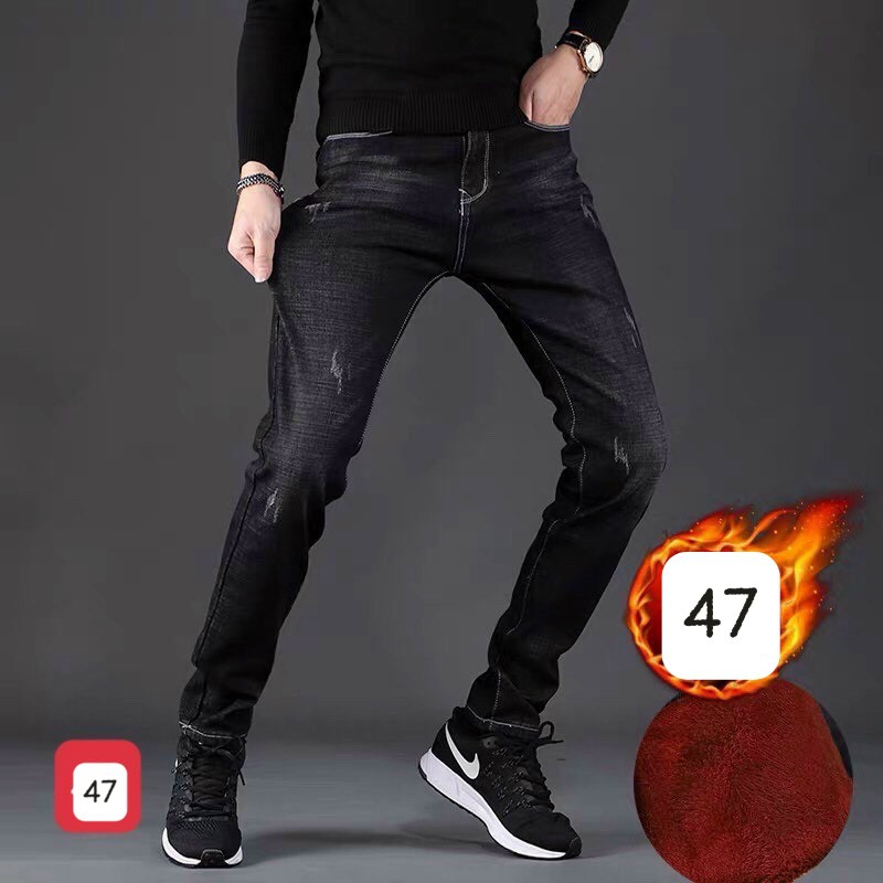 Quần Jean Nam Chất Bò 💝Freeship💝 Quần Rin Nam Rách Xước Cao Cấp Co Giãn 4 chiều HU183 | BigBuy360 - bigbuy360.vn