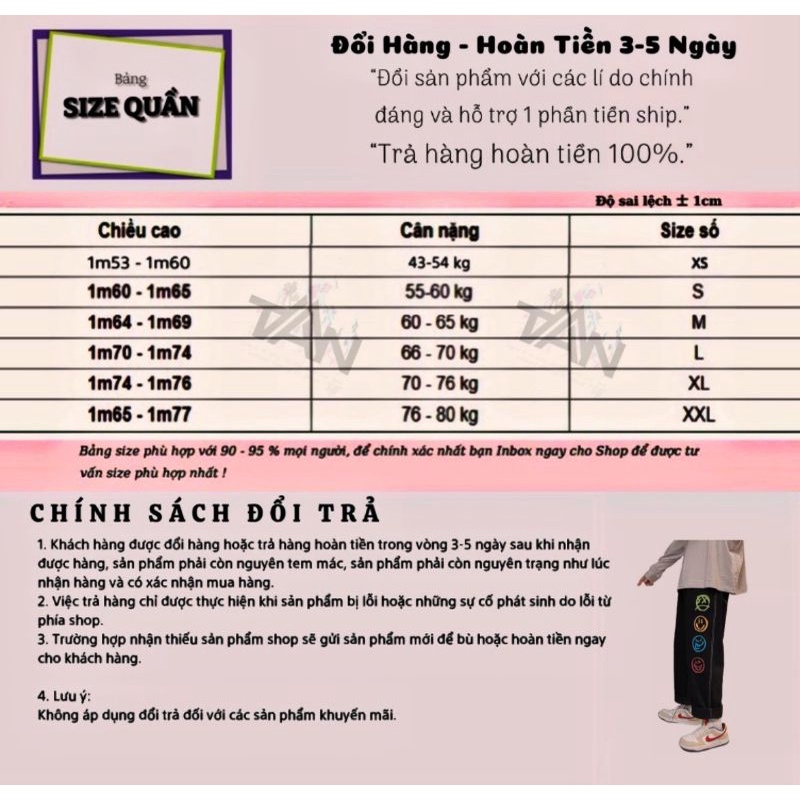 QUẦN BAGGY ỐNG RỘNG NAM-TAN-DÁNG SUÔNG PHONG CÁCH-QJI02-THỜI TRANG UNISEX-có size Nam Nữ in dể phối đồ siêu đẹp màu đen