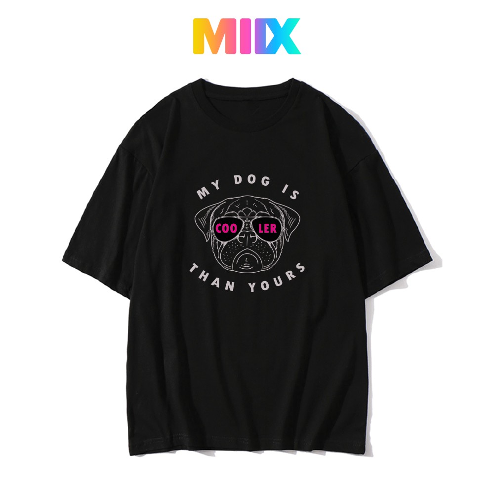 Áo thun tay lỡ form rộng unisex Miix basic tee MT027