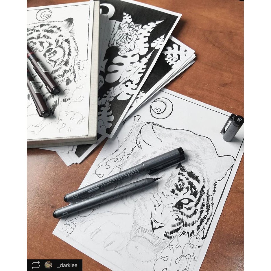 Bút Vẽ Đi Nét COPIC Multiliner  Nhật Bản