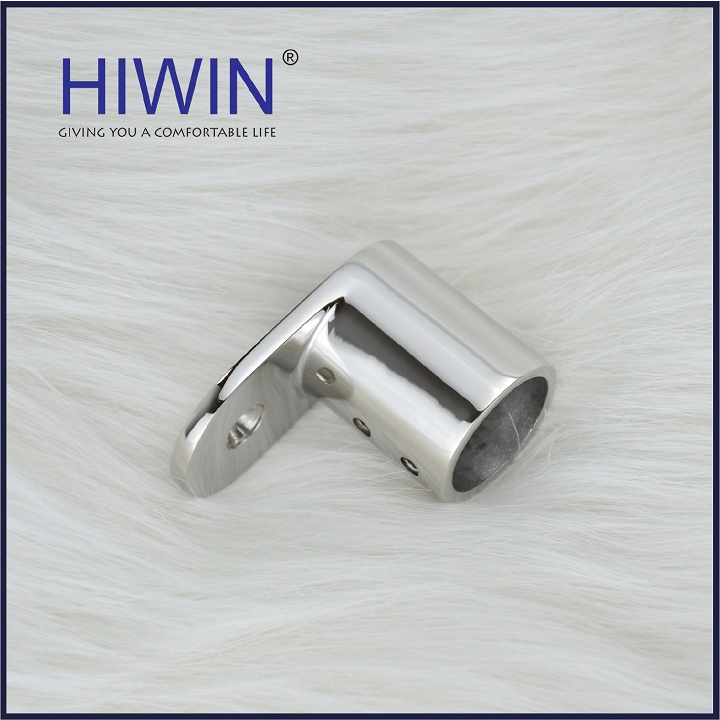 Bát tường lệch phòng tắm kính chất liệu inox 304 mặt gương phi 25 HIWIN SB-610Z