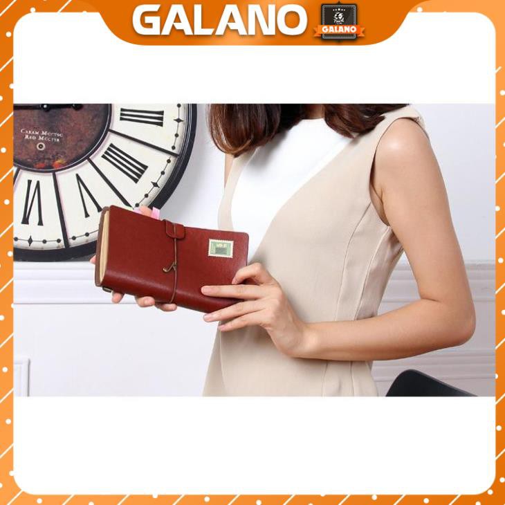 Sổ Tay Ghi Chép Da Mềm Size A6 Trơn GALANO Phong Cách Cổ Điển Giấy Kraft SN-001205