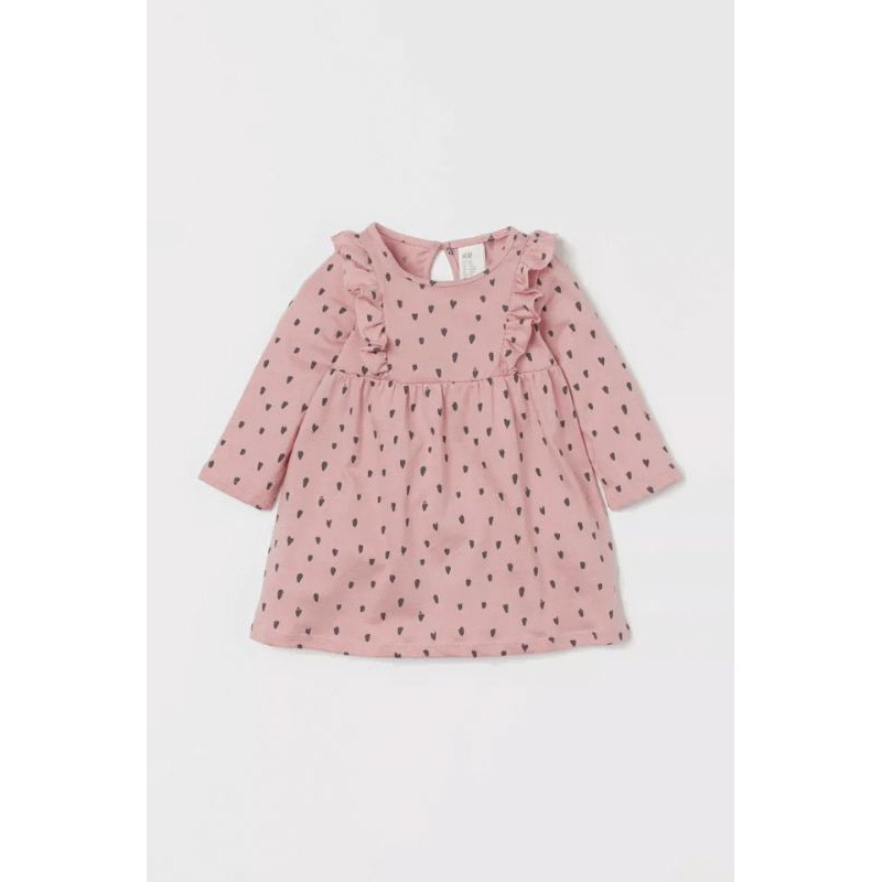 Váy hồng hạt mưa HM UK