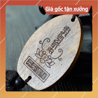 Móc treo xe khắc Phật Quan Âm
