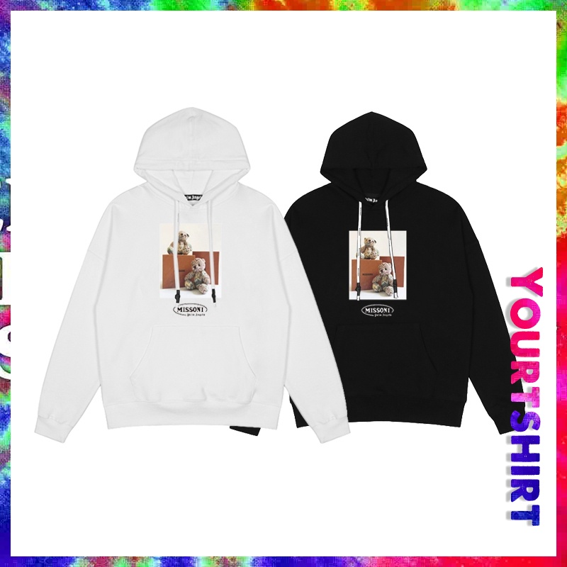 Áo Khoác hoodie Cặp Đôi In Chữ PALM ANGELS Thời Trang Hàn Quốc