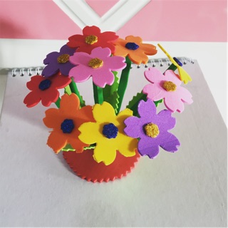 Order Hoa pitit 5cm 7 bông đồ chơi mầm non tự làm